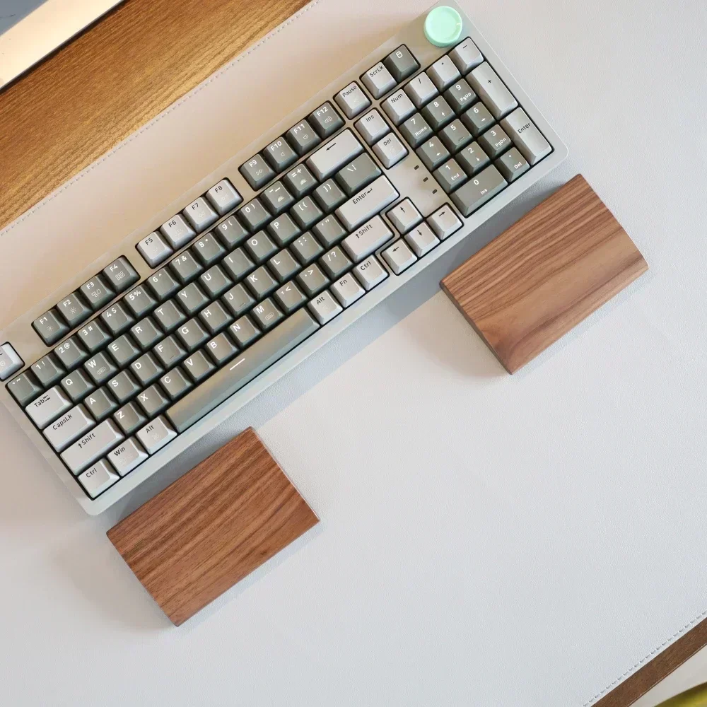 Wrist Rest Wood - Walnoothout Palmsteun Aangepaste massief houten palm