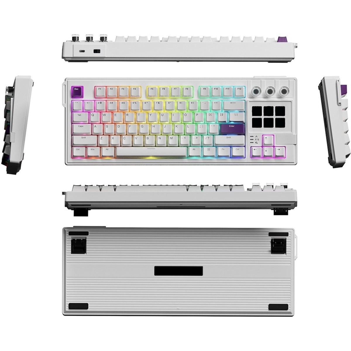 Gaming Keyboard Ergonomics - update. K1 PRO Visueel mechanisch toetsenbord