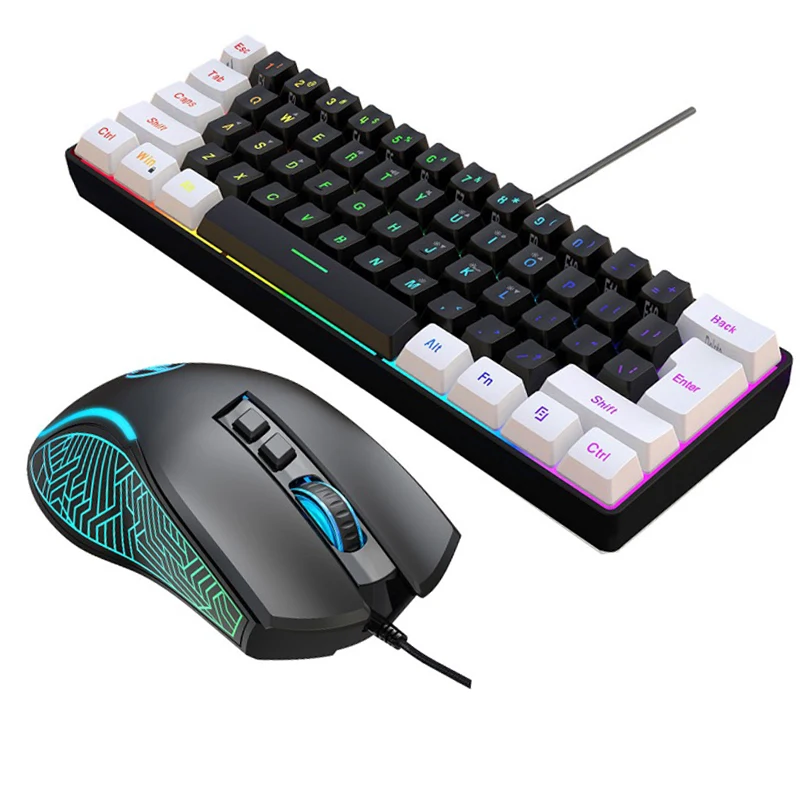 Gaming Keyboard Ergonomics - Toetsenbord en muis 60% computer gaming