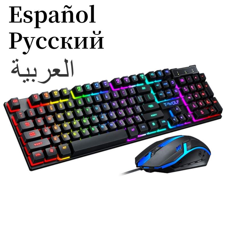 Gaming Keyboard And Mouse For Xbox - Spaans toetsenbord met Spaans indeling Russisch