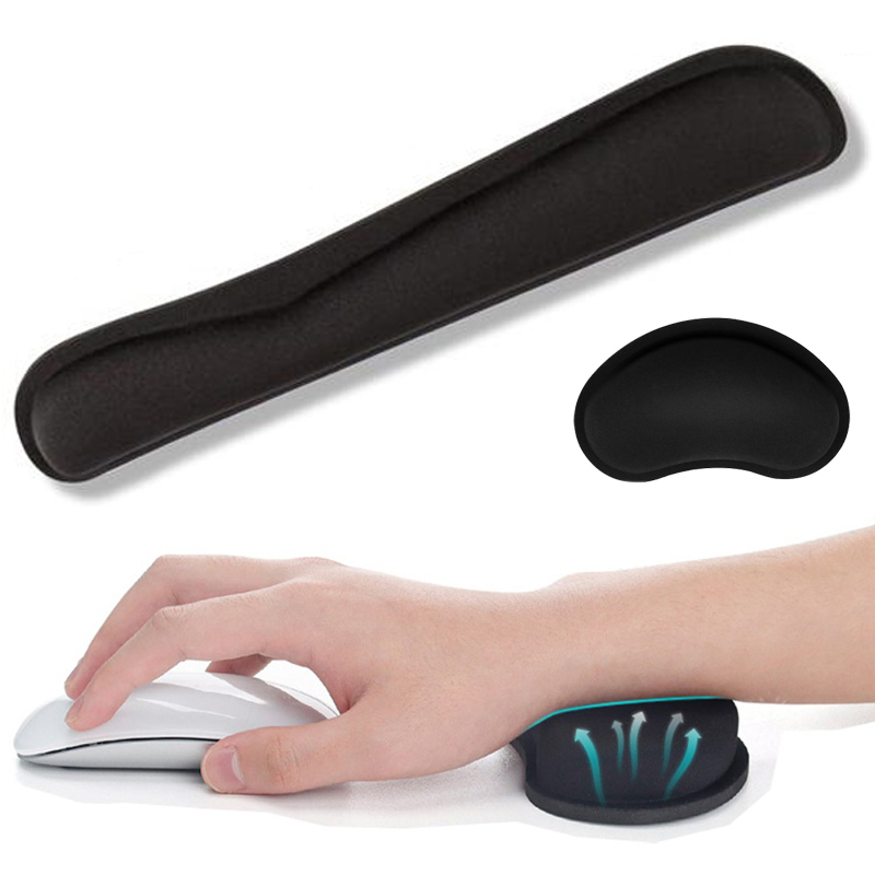 Gaming Keyboard Hand - Toetsenbord Polssteun Pad Muismat Traagschuim Superfijne