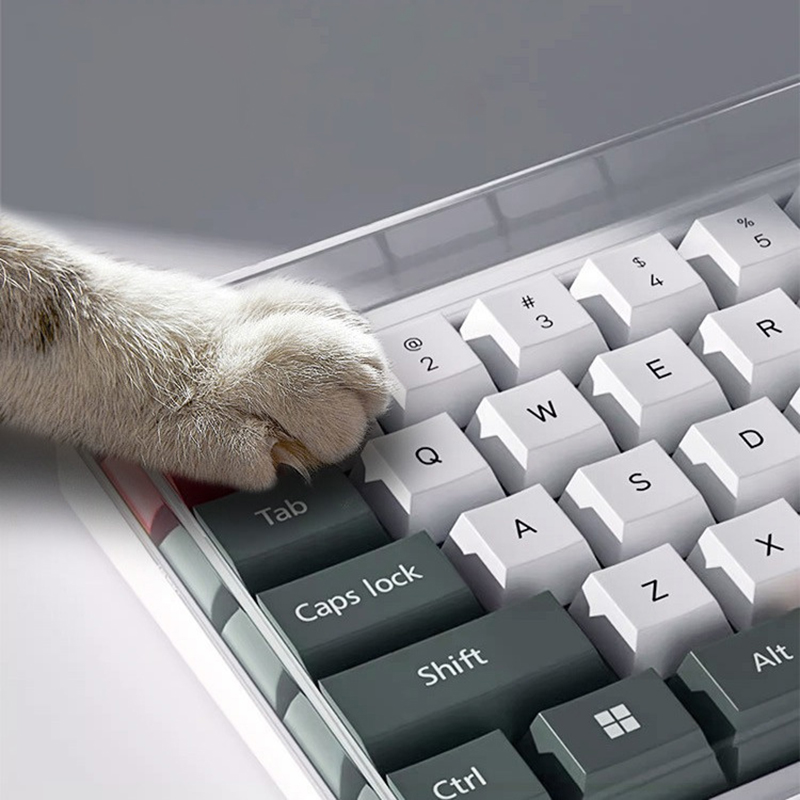 Gaming Keyboard Extension - ★ ▲ 78/108 Toetsen Acryl Transparant