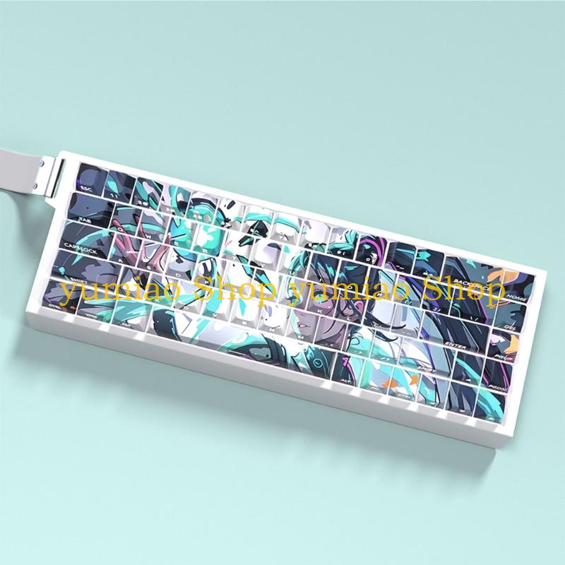 Gaming Keyboard Ergonomics - 587B Ergonomische keycaps Mechanische toetsenborden PBT-keycaps