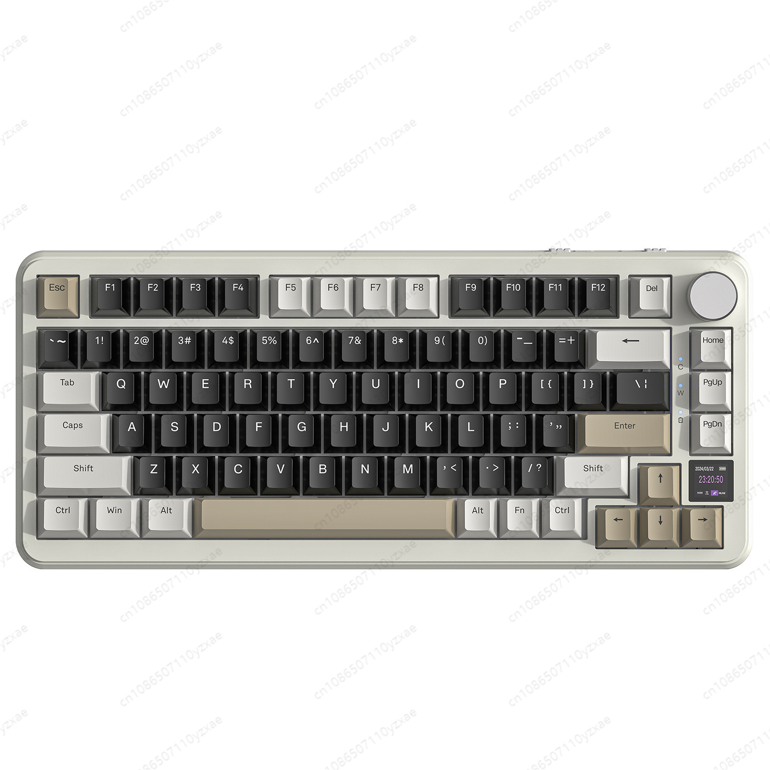 Gaming Keyboard No Rgb - 2024 Nieuwe AL66 Mechanisch Toetsenbord Aluminium