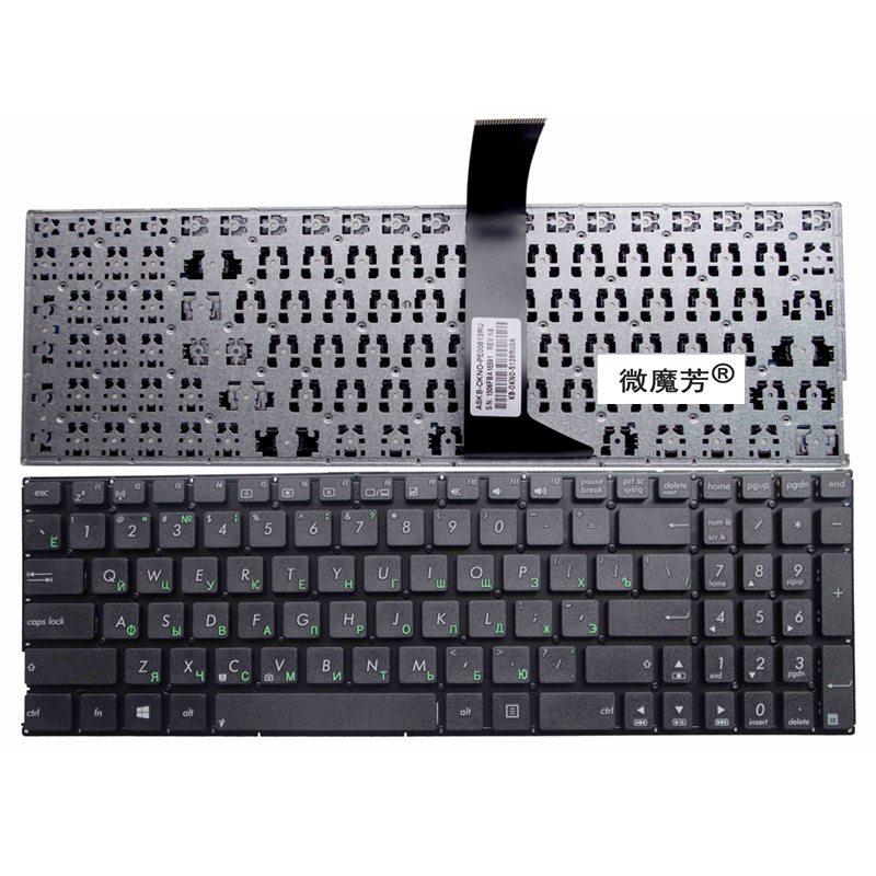 Gaming Keyboard Asus - Russische Laptop Toetsenbord Voor Asus K550