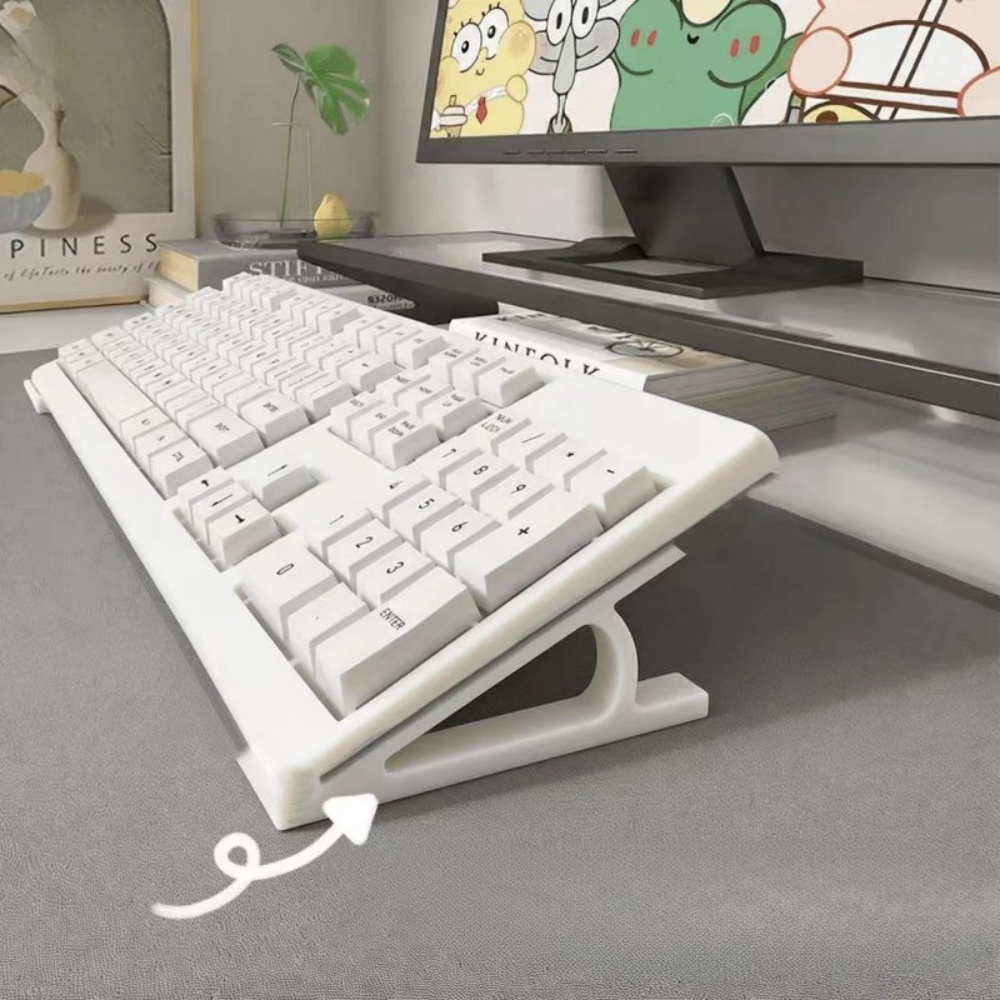 Gaming Keyboard Ergonomics - 2-delige ergonomische toetsenbordverhoger voor kantoor- en