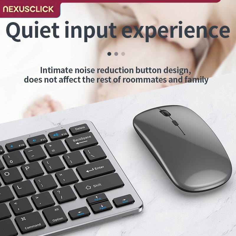 NexusClick 2.4G draadloos toet - Gaming Keyboard And Mouse Combo Wireless recensie en prijs