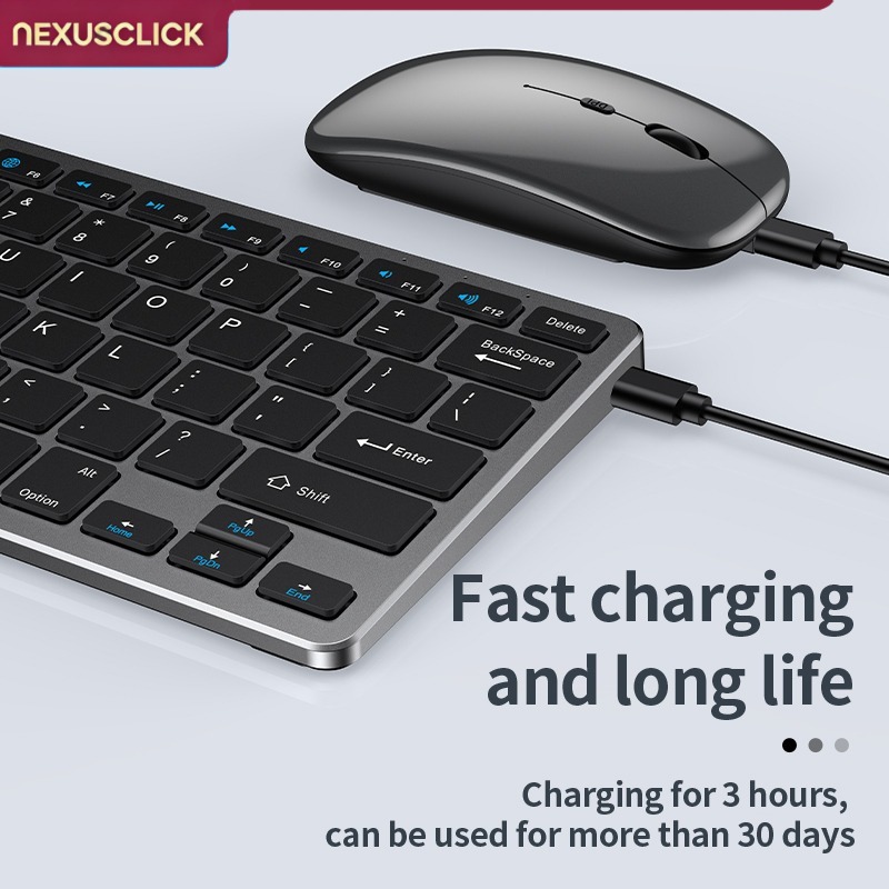 NexusClick 2.4G draadloos toet - Gaming Keyboard And Mouse Combo Wireless recensie en prijs