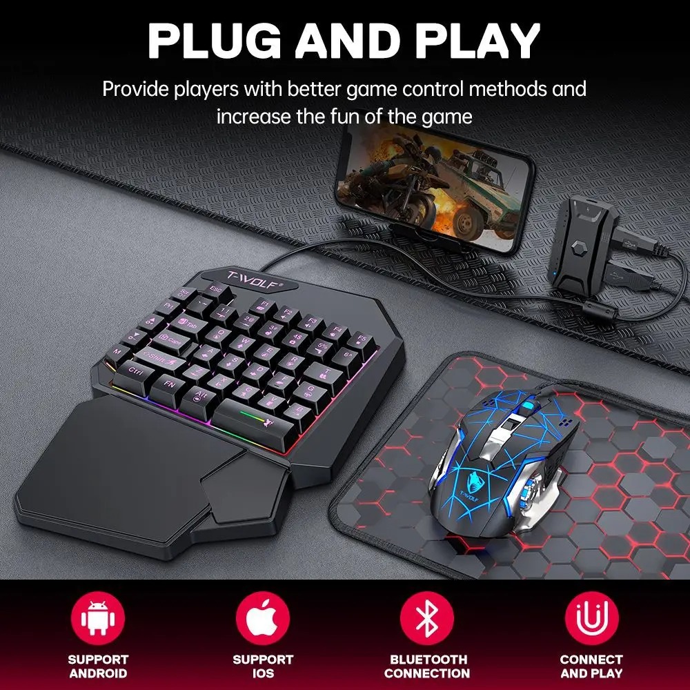 5-in-1 RGB Gaming Keyboard Mou - Gaming Keyboard And Mouse For Xbox recensie en prijs