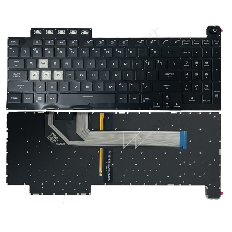 S++ Zwart US Verlicht Toetsenb - Gaming Keyboard Asus recensie en prijs