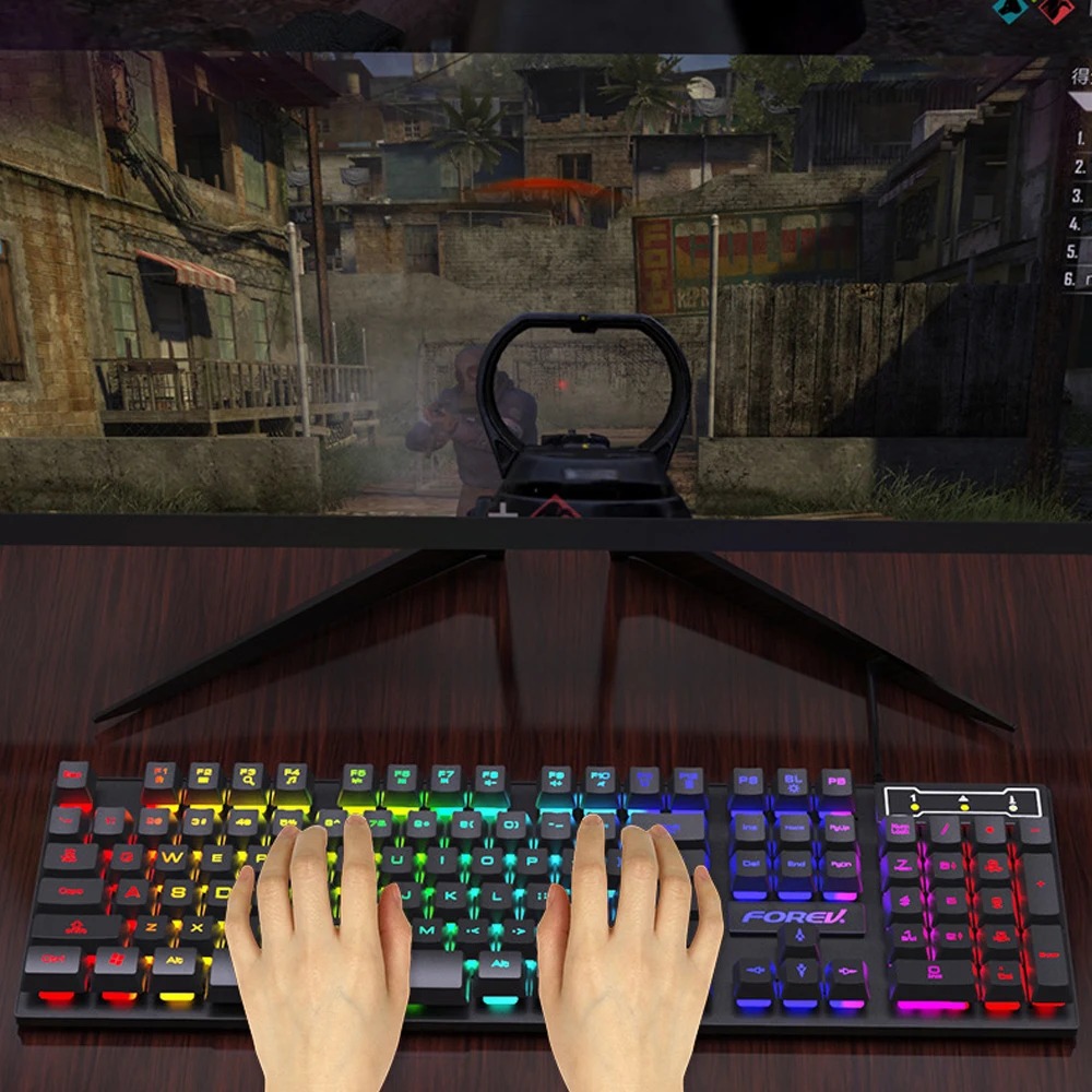 104 toetsen Bedraad toetsenbor - Gaming Keyboard Budget recensie en prijs