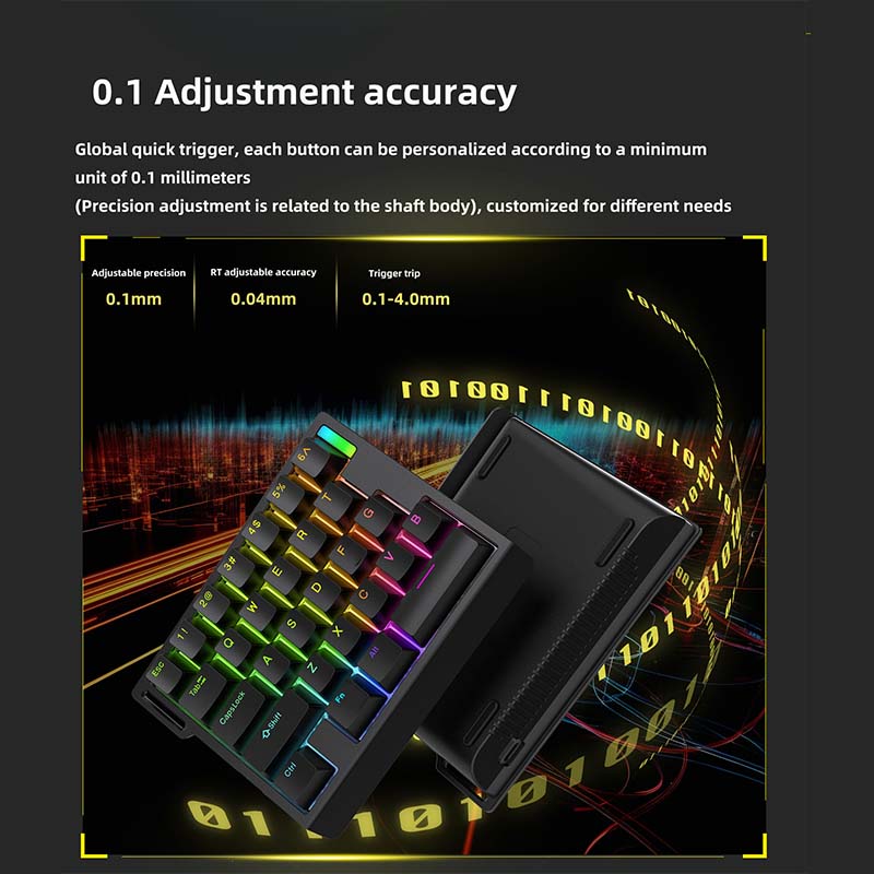 HE30 Mechanisch Gaming Toetsen - Gaming Keyboard Magnetic Switches recensie en prijs