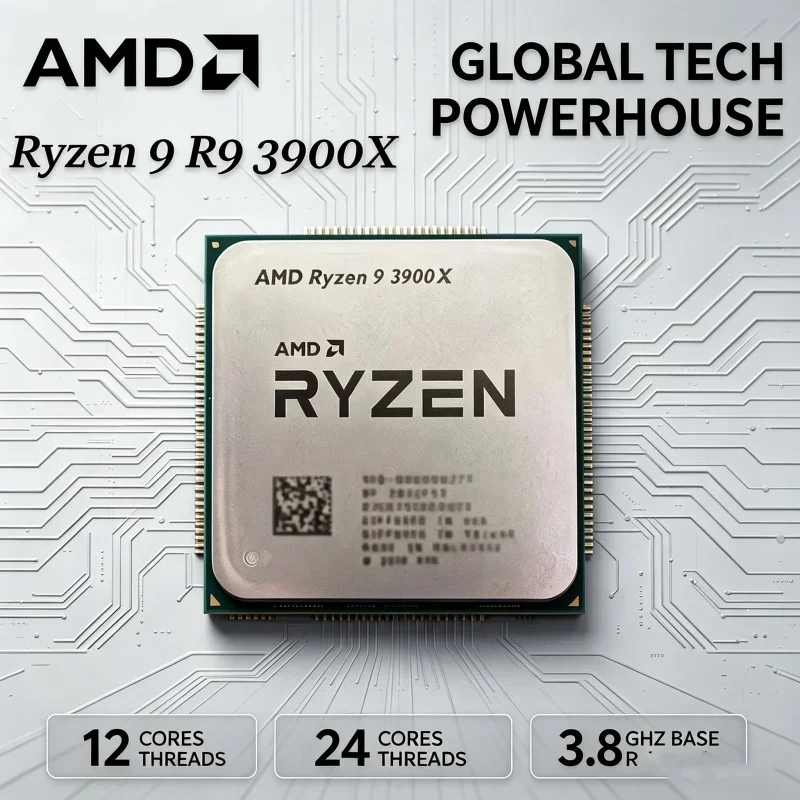 AMD R9 3900X Ryzen 9 3900X Vla - Amd Cpu Ryzen 9 recensie en prijs