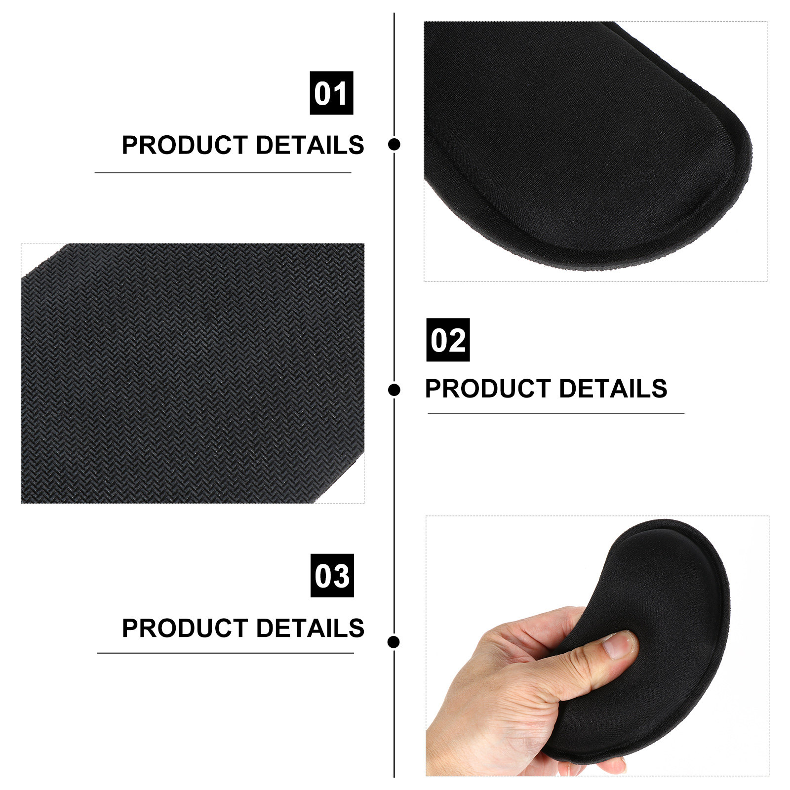 1Set Memory Foam Polsteun Set  - Gaming Keyboard Ergonomics recensie en prijs