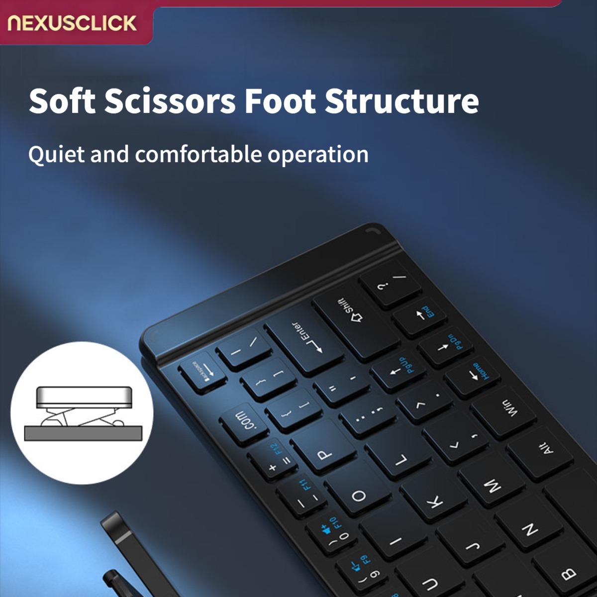 NexusClick Nieuwe mini draadlo - Gaming Keyboard And Mouse Combo Wireless recensie en prijs