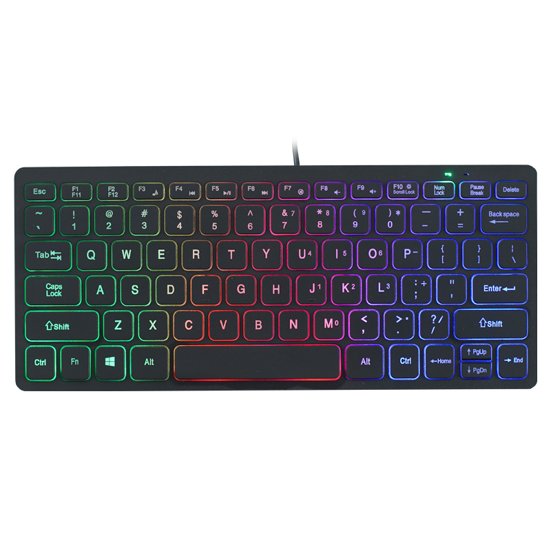 78 toetsen bedraad minitoetsen - Gaming Keyboard Budget recensie en prijs