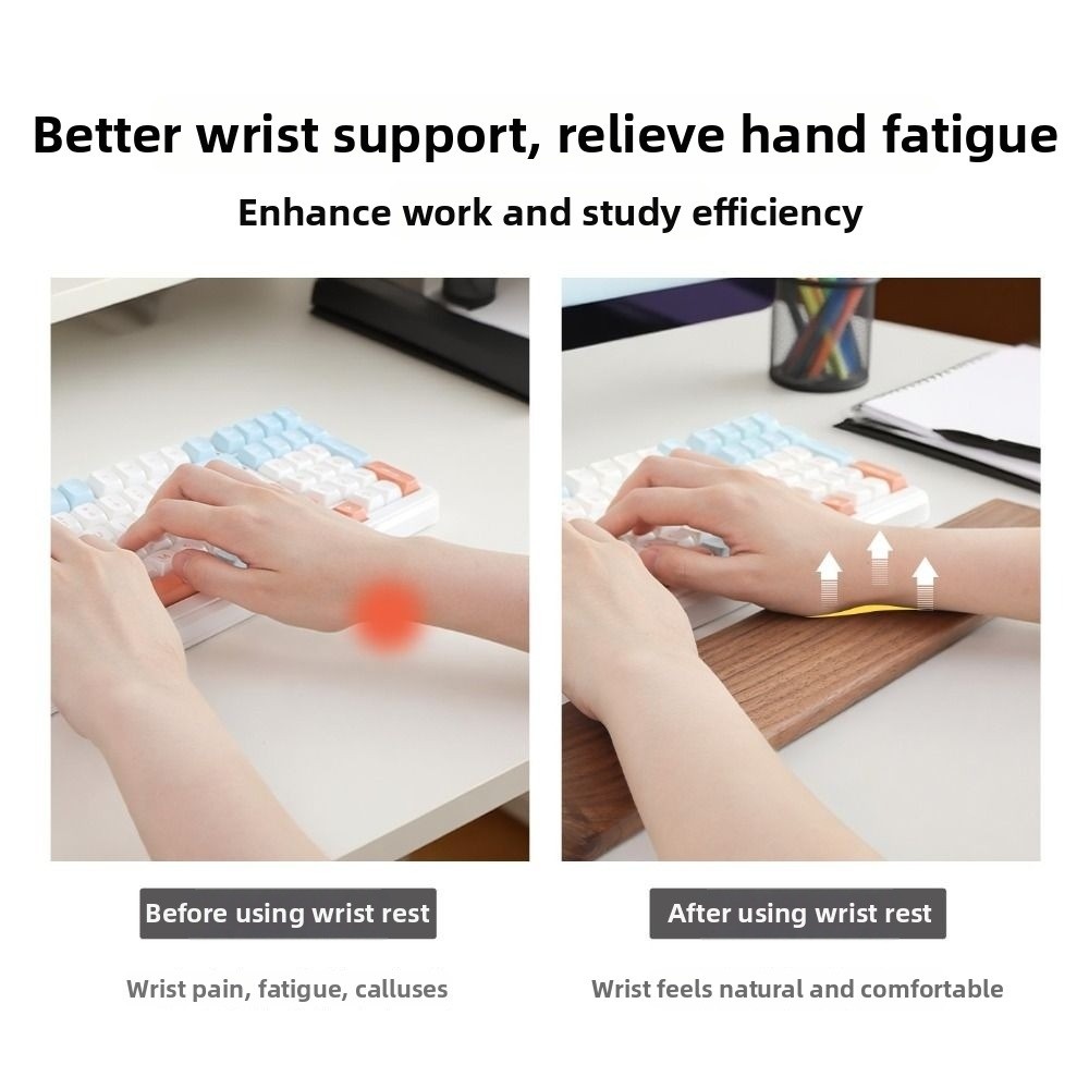 Houten toetsenbord Polssteun E - Wrist Rest Wood recensie en prijs