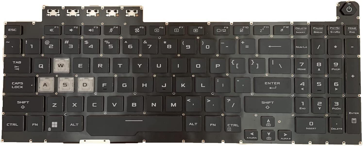Nieuw voor Asus TUF Gaming F17 - Gaming Keyboard Asus recensie en prijs
