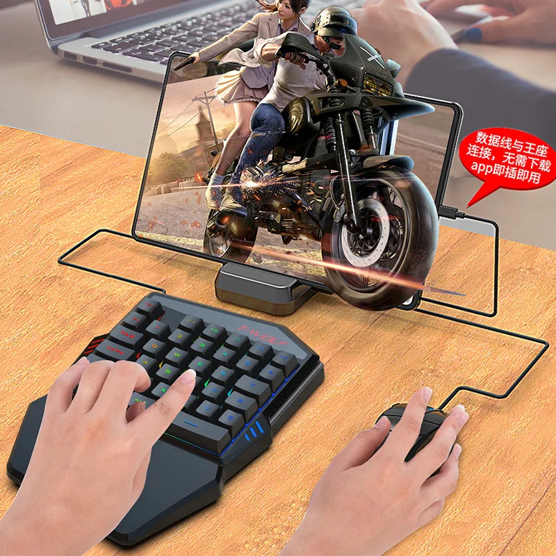T-WOLF Tf900 One-Handed Keyboa - Gaming Keyboard Mobile recensie en prijs