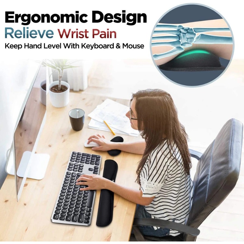 Ergonomische toetsenbord-polss - Gaming Keyboard Mouse Set recensie en prijs