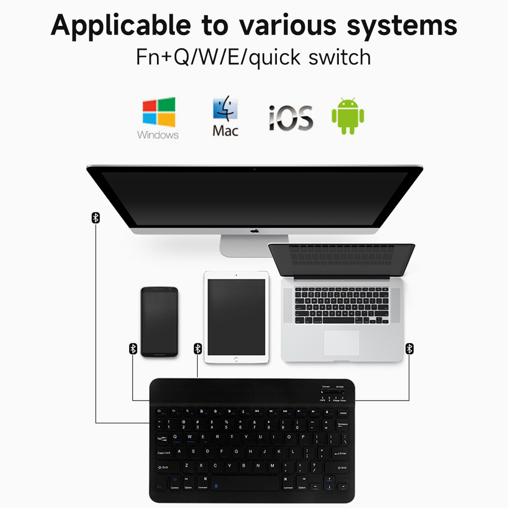 Bluetooth Toetsenbord Voor Ios - Gaming Keyboard Wireless recensie en prijs