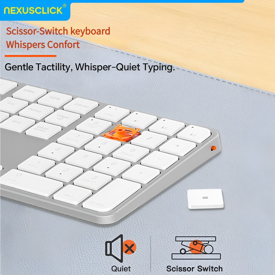 NexusClick Oplaadbaar Draadloo - Gaming Keyboard And Mouse Combo Wireless recensie en prijs