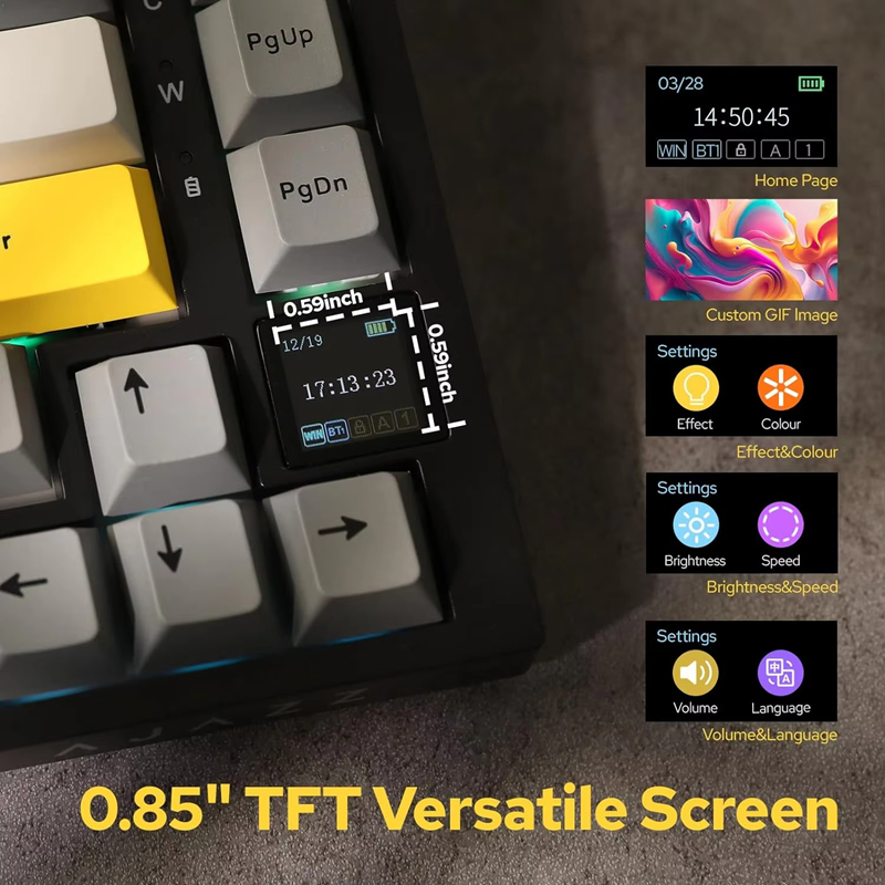 AK820/AK820Pro Gaming Mechanis - Gaming Keyboard Wireless recensie en prijs
