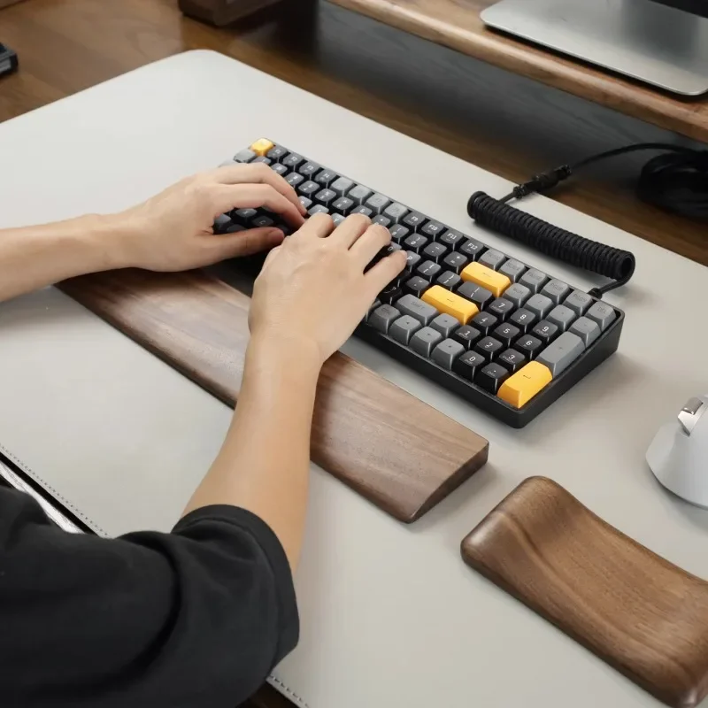 Walnoot Hout Palmsteun Mechani - Wrist Rest Wood recensie en prijs