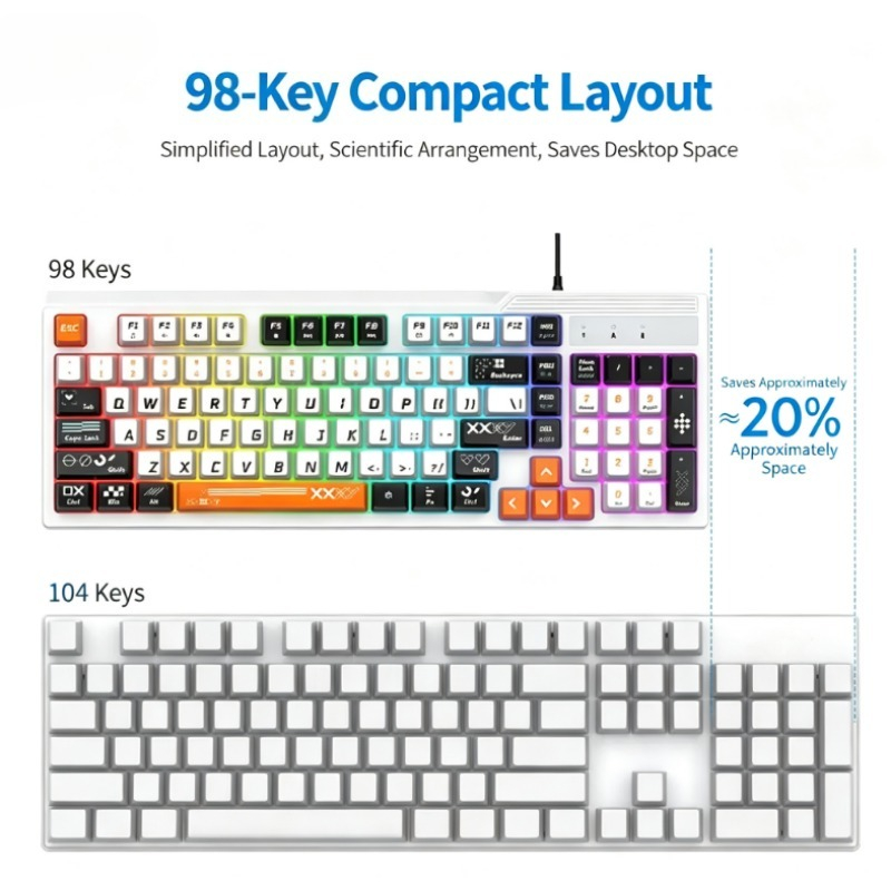K8pro 3-in-1 Gaming Combo Bedr - Gaming Keyboard Mouse Set recensie en prijs