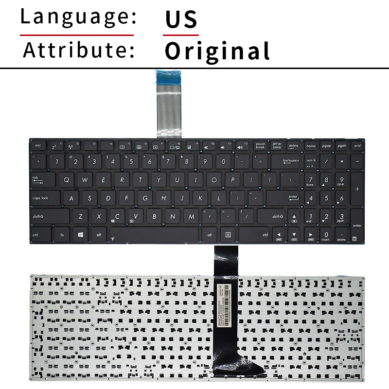 Us/Ru/Russisch Laptop Toetsenb - Gaming Keyboard Asus recensie en prijs