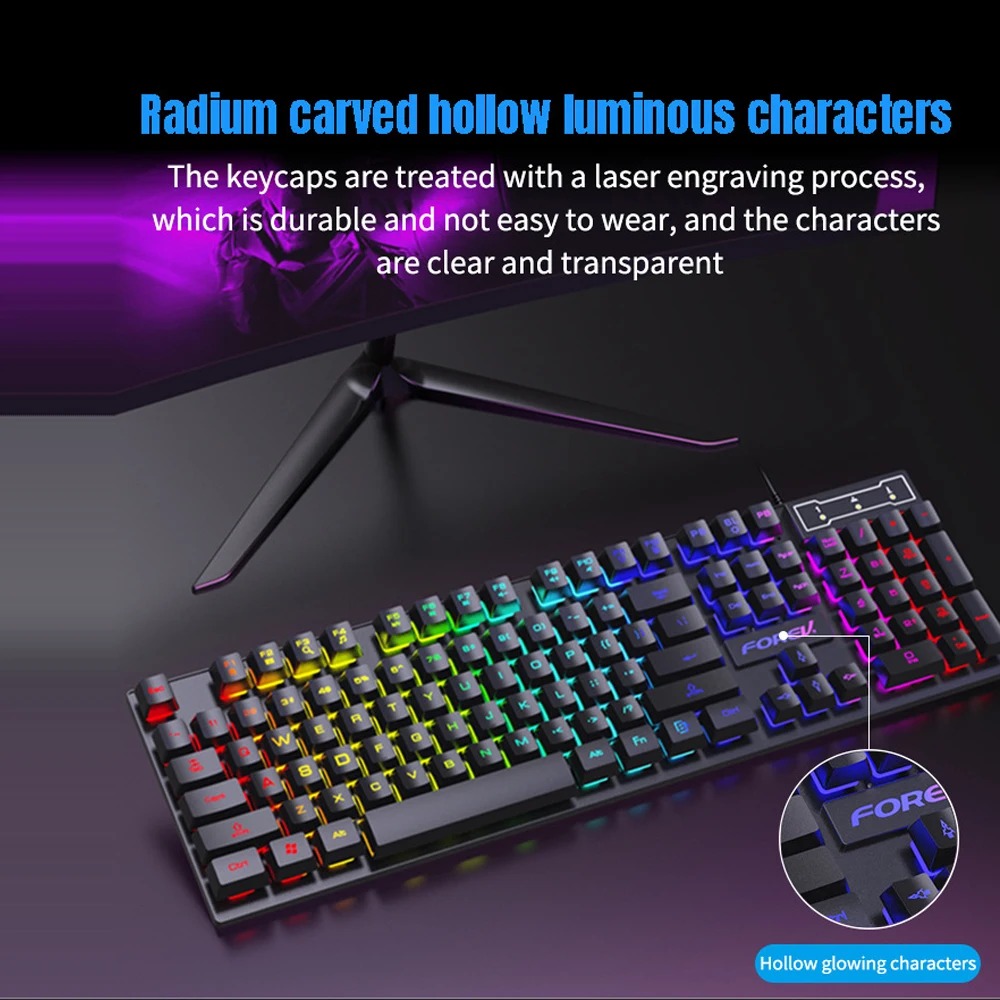 104 toetsen Mechanisch toetsen - Gaming Keyboard Budget recensie en prijs