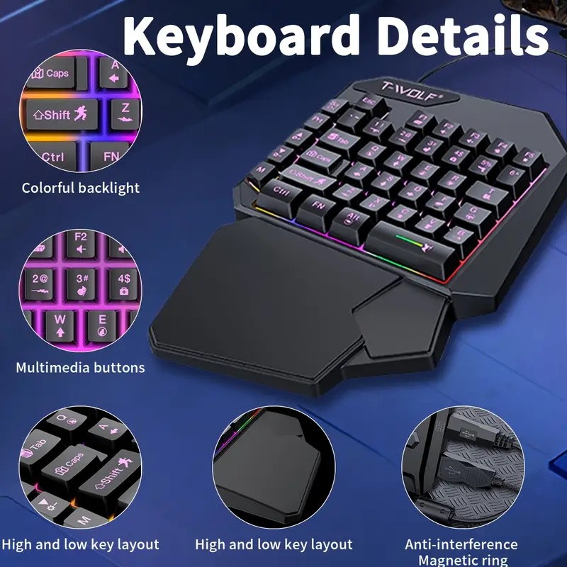 2-in-1 gaming-toetsenbord en m - Gaming Keyboard And Mouse For Xbox recensie en prijs
