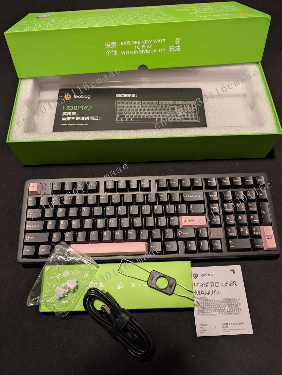 Hi98 Pro aluminium mechanisch  - Gaming Keyboard Hand recensie en prijs