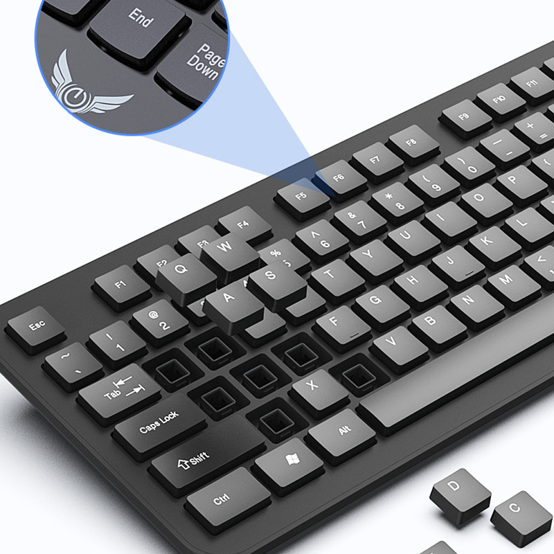 2.4G draadloze toetsenbordmuis - Gaming Keyboard Mouse Set recensie en prijs