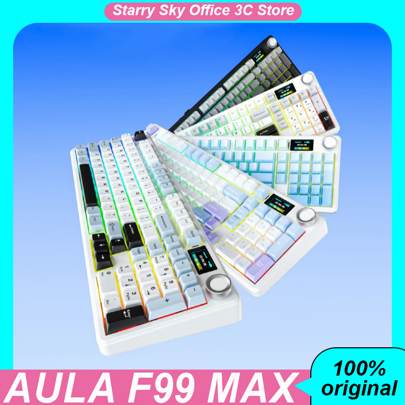 Nieuw AULA F99 Max Gasket mech - Gaming Keyboard Wireless recensie en prijs