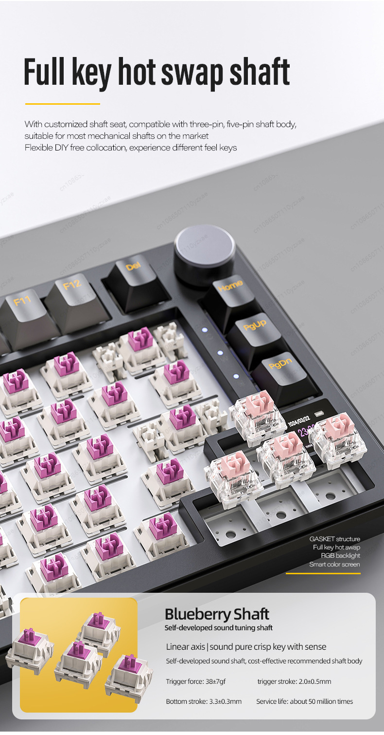 2024 Nieuwe AL66 Mechanisch To - Gaming Keyboard No Rgb recensie en prijs