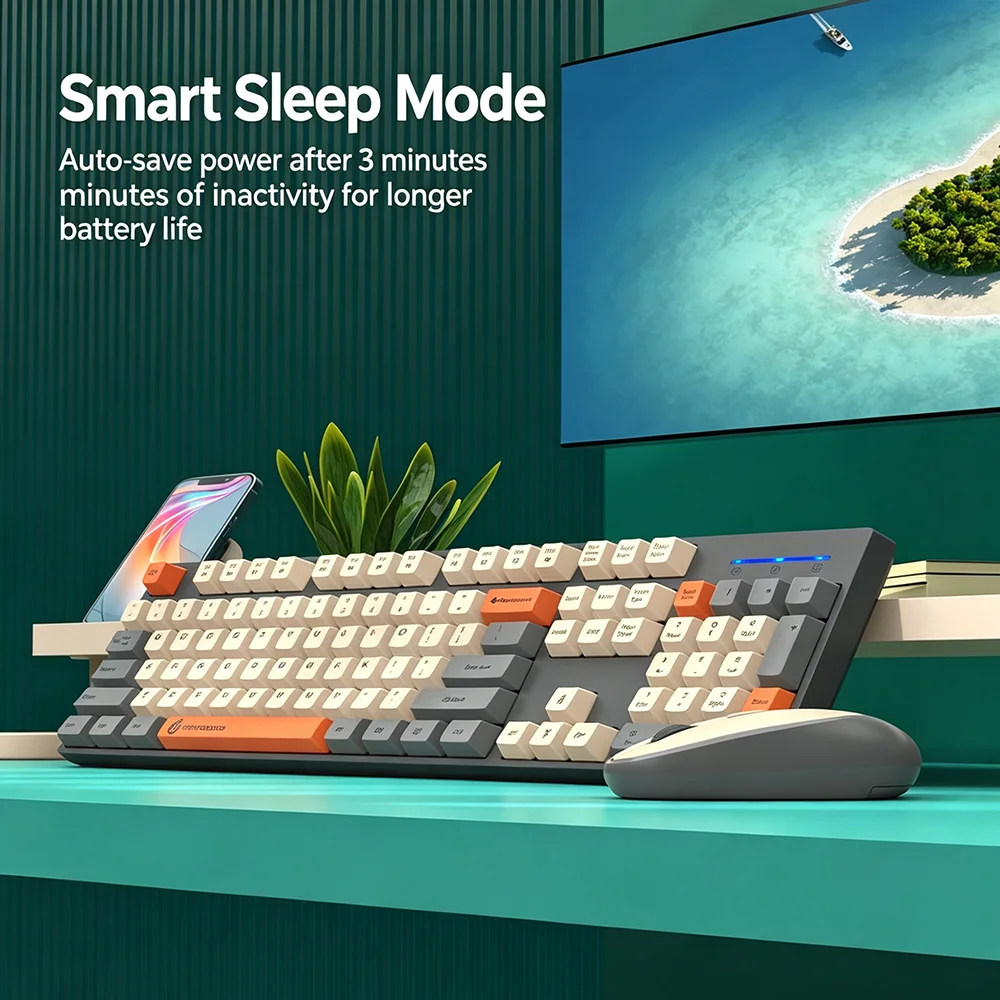 KEBIDUMEI 2.4G draadloos toets - Gaming Keyboard Mouse Set recensie en prijs