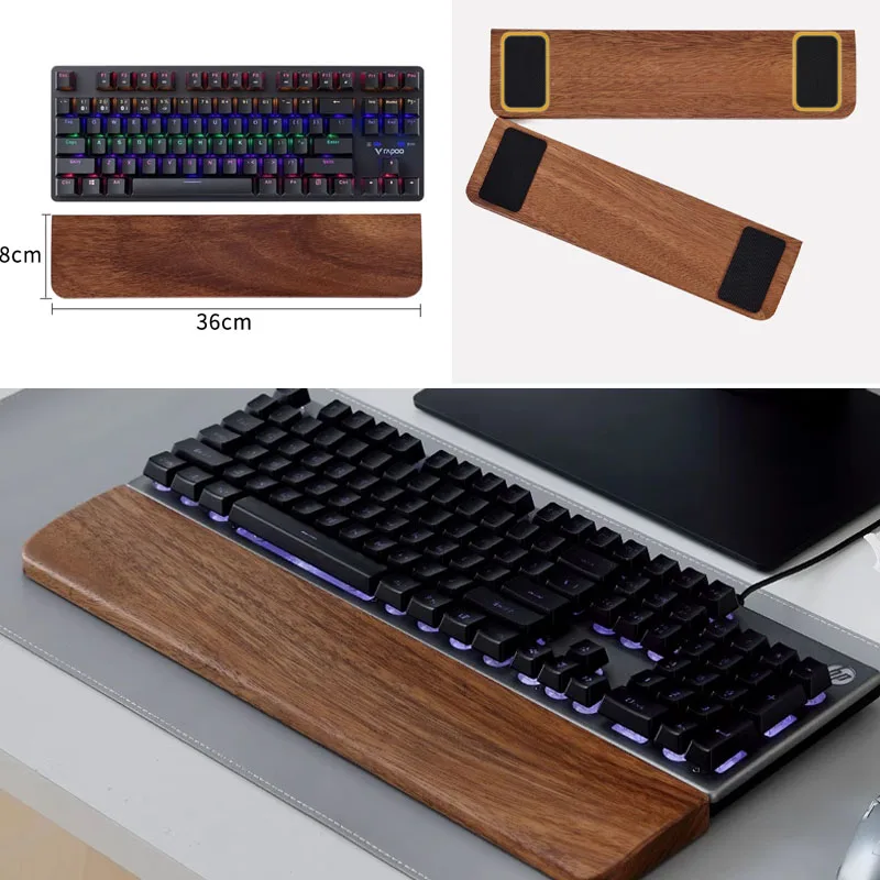 Massief houten toetsenbord Pal - Wrist Rest Wood recensie en prijs