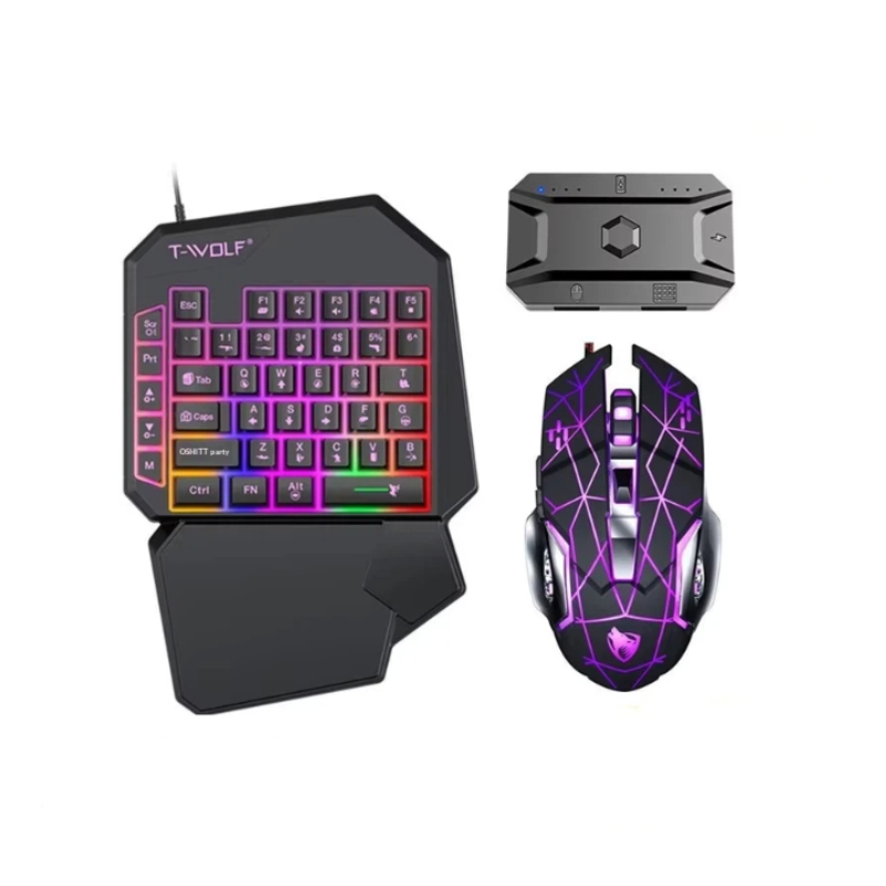 T-Wolf Tf950 5-in-1 éénhands g - Gaming Keyboard And Mouse For Xbox recensie en prijs