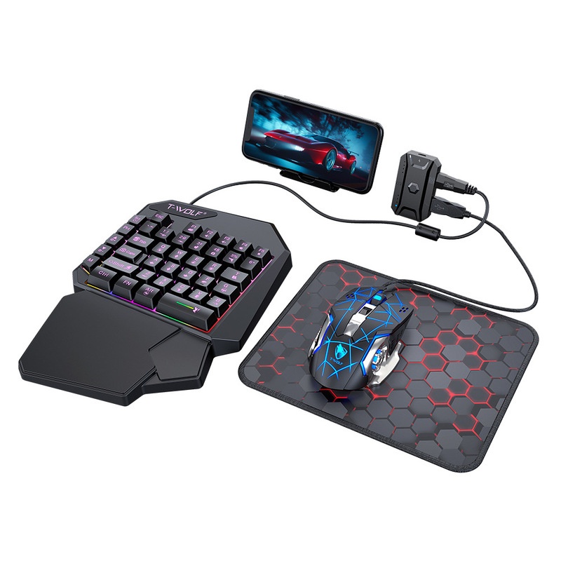 T-Wolf Tf950 5-in-1 éénhands g - Gaming Keyboard And Mouse For Xbox recensie en prijs