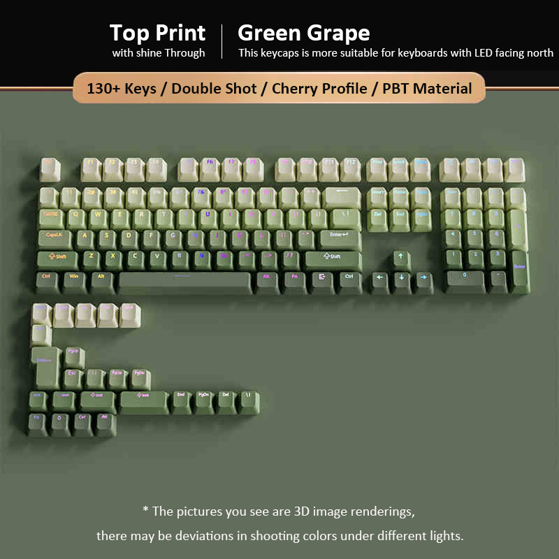 Green Grape Top-lit RGB-achter - Gaming Keyboard No Rgb recensie en prijs