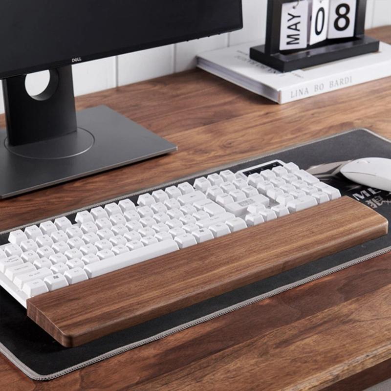 Massief Houten Toetsenbord Beu - Wrist Rest Wood recensie en prijs