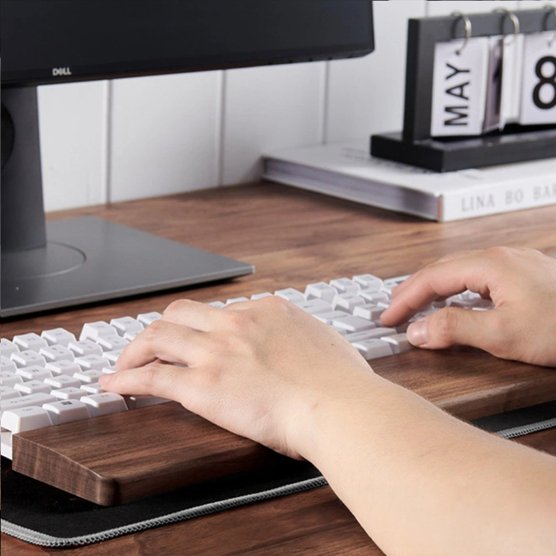 Massief Houten Toetsenbord Beu - Wrist Rest Wood recensie en prijs