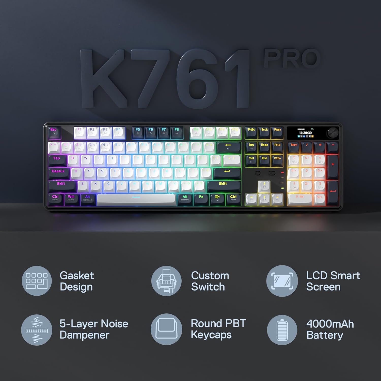 Redragon K761 Wireless Gasket  - Gaming Keyboard Mobile recensie en prijs