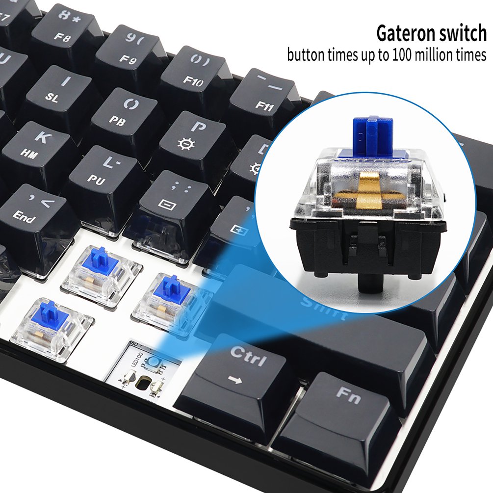 SKYLOONG GK61 Mini Draagbare 6 - Gaming Keyboard Mobile recensie en prijs