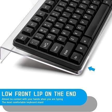 Transparante acryl ergonomisch - Gaming Keyboard Ergonomics recensie en prijs