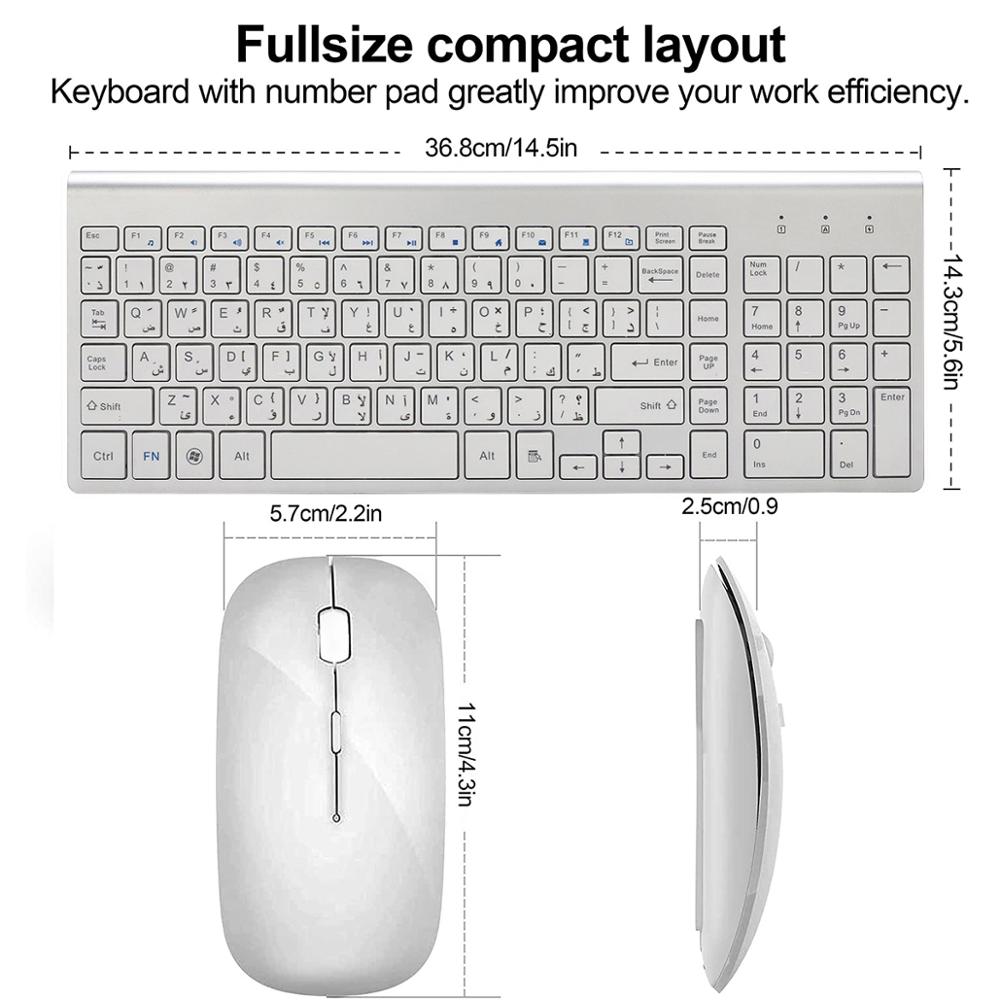 Arabisch Enghish karakter Slan - Gaming Keyboard Mobile recensie en prijs