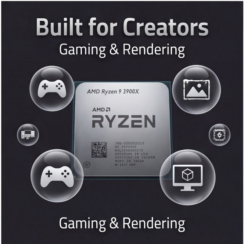 AMD Ryzen 9 3900X AM4 Upgrade  - Amd Cpu Ryzen 9 recensie en prijs