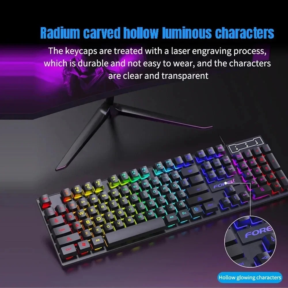 Kebidumei 104-toetsen mechanis - Gaming Keyboard And Mouse For Xbox recensie en prijs