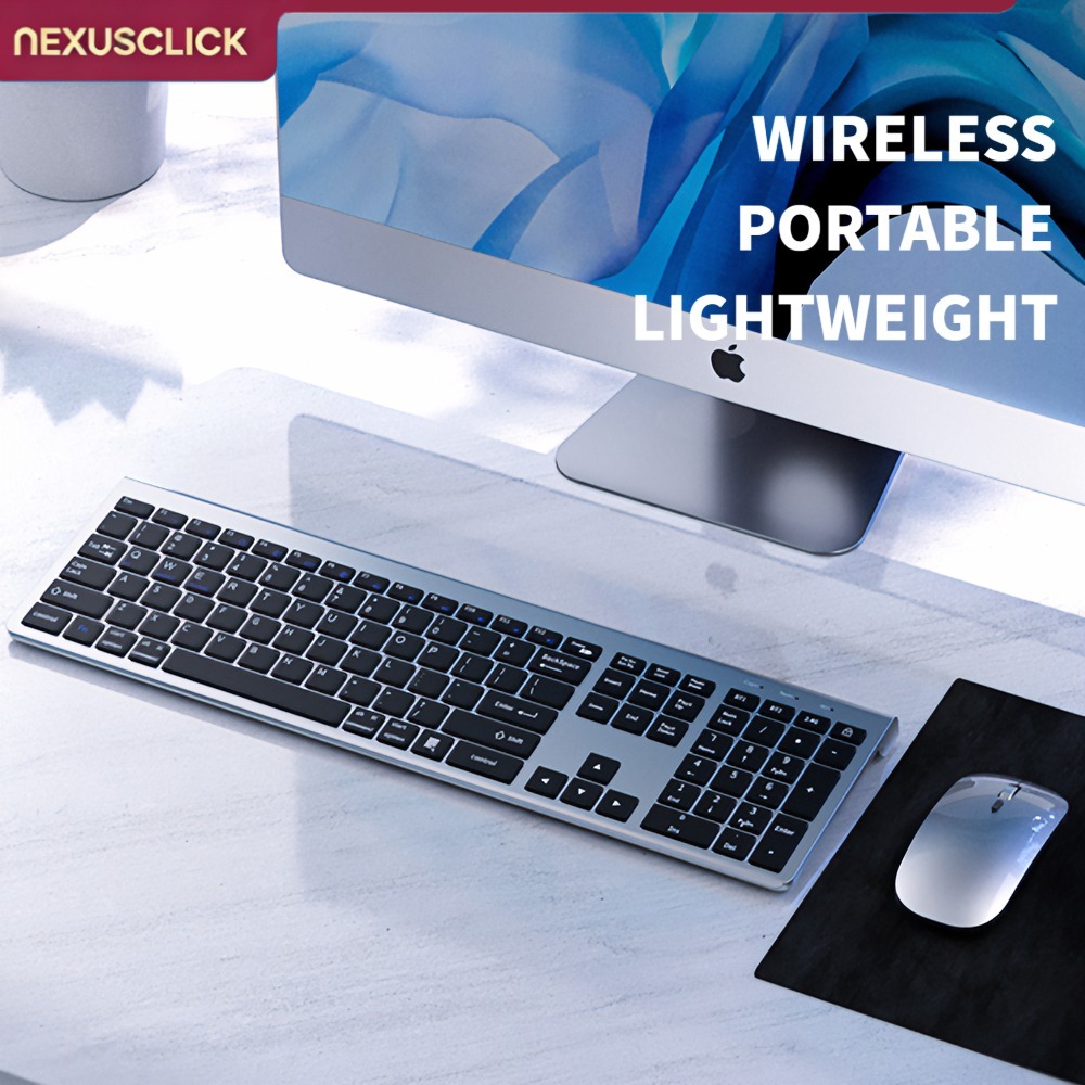 NexusClick 104 toetsen Draadlo - Gaming Keyboard And Mouse Combo Wireless recensie en prijs